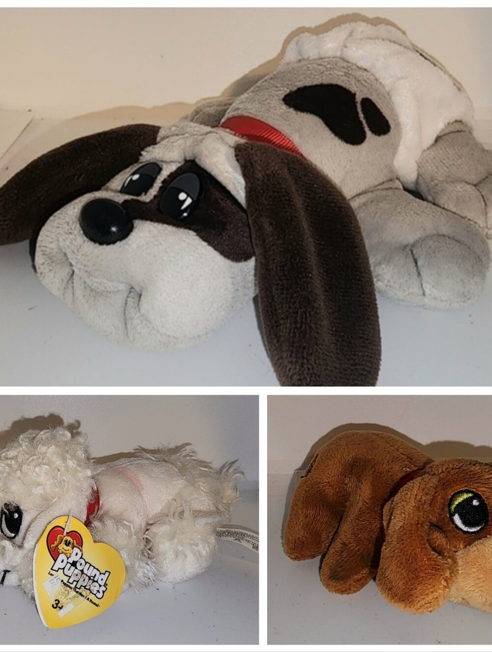 lot of Pound Puppies plush dogs